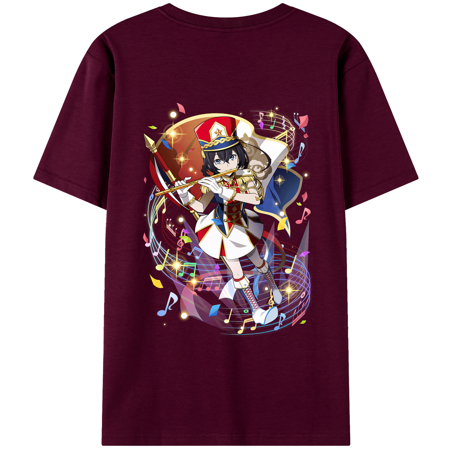 （画像用） 文豪ストレイドッグス Bungo Stray Dogs レディース半袖Tシャツ(バックプリント)